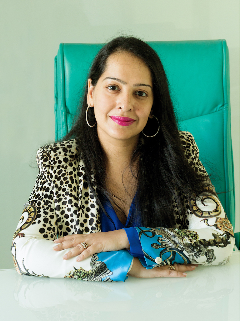 Kavita Bhuller - Managing Partner, Mode de viE® - bespoke hand embroidery and exports company in India
